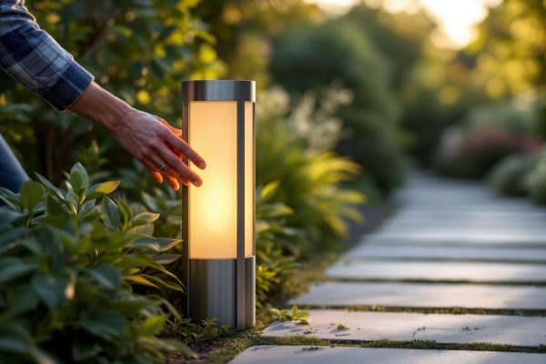Comment poser un luminaire extérieur efficacement?