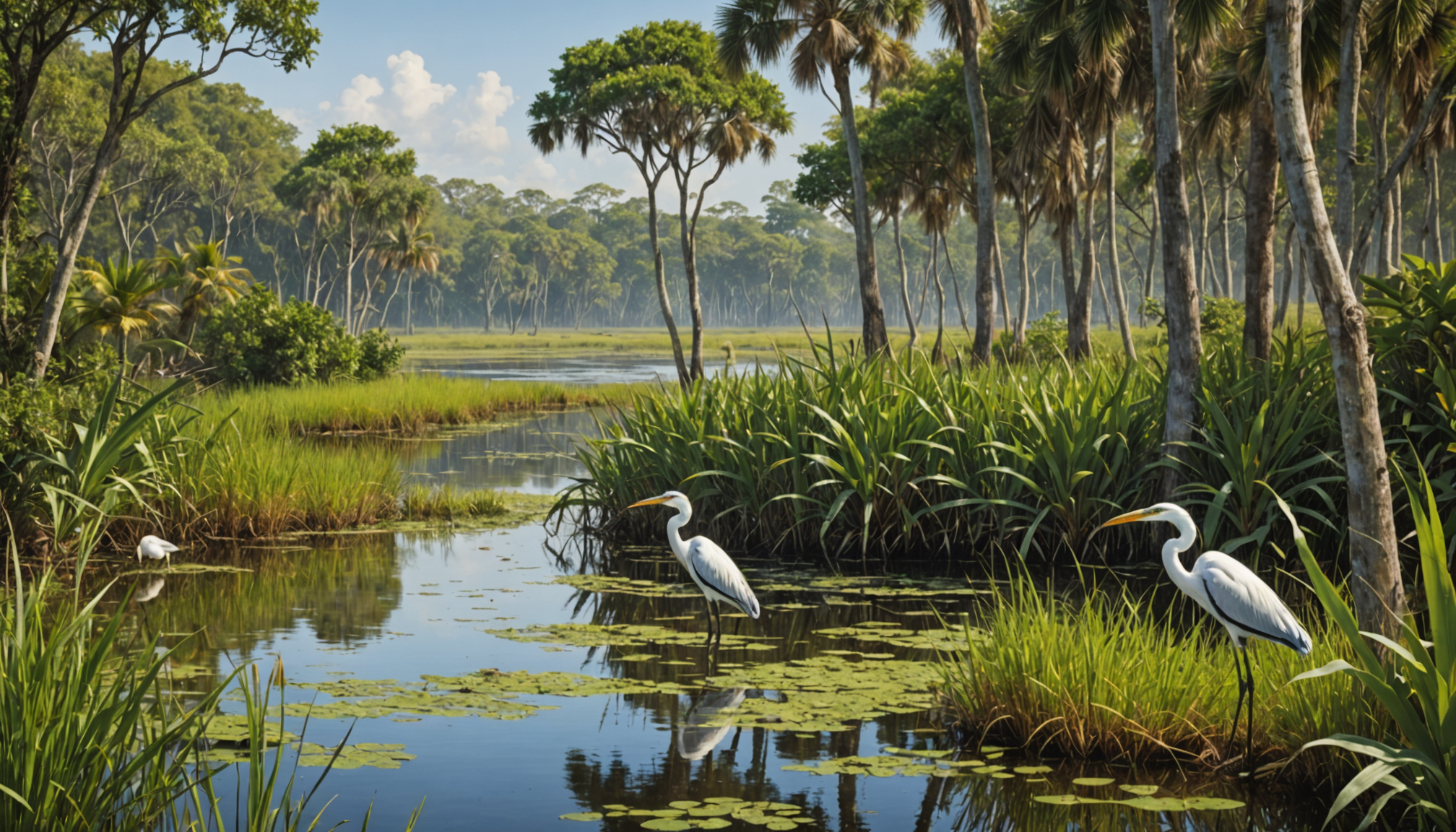 découvrez la richesse de la biodiversité locale à travers un portrait fascinant des marais et forêts côtières, véritables havres pour de nombreuses espèces d'oiseaux. plongez dans un écosystème unique et fragile, entre eaux, végétation et faune majestueuse.