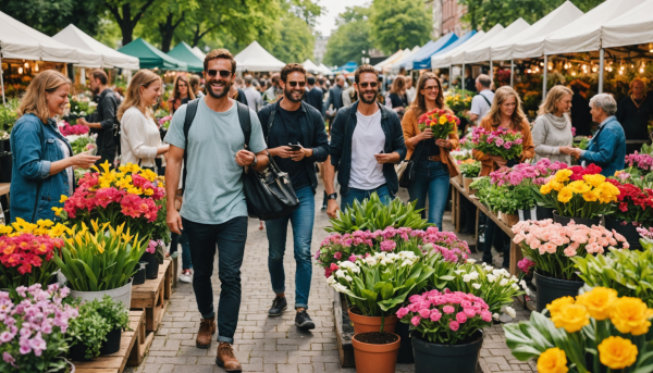 Biodiversité urbaine : parcs- toits verts et marchés aux plantes