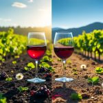 découvrez les avantages du vin bio par rapport au vin conventionnel : qualité supérieure, respect de l'environnement, et bienfaits pour la santé.