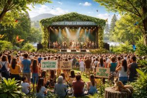 découvrez nos concerts engagés pour la biodiversité avec des artistes passionnés, unissant musique et protection de l'environnement pour sensibiliser et agir ensemble.