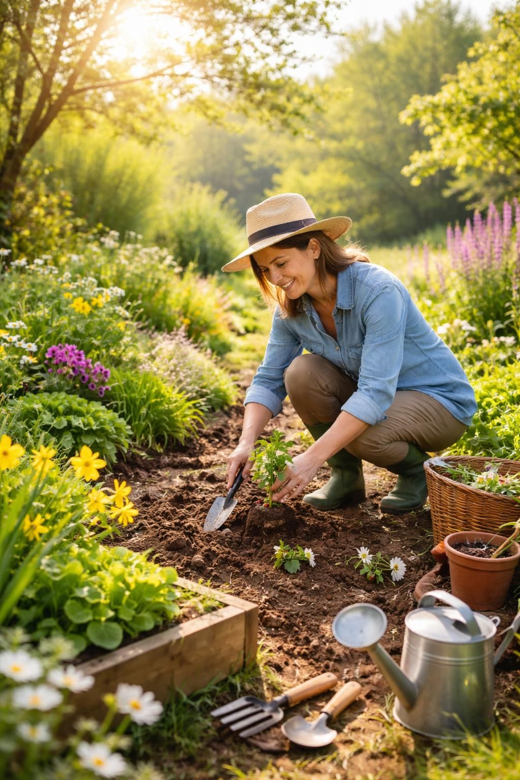 découvrez comment jardiner pour la biodiversité peut être un exercice physique bénéfique, aussi efficace que le jogging, tout en contribuant à la protection de la nature.