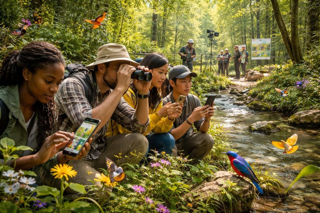 découvrez comment utiliser inaturalist, seek et ebird pour préserver la biodiversité et soutenir les projets de conservation environnementale grâce à la technologie et la participation citoyenne.