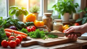 découvrez nos conseils pratiques pour débuter en cuisine 100 % bio et adopter une alimentation saine et respectueuse de l'environnement.